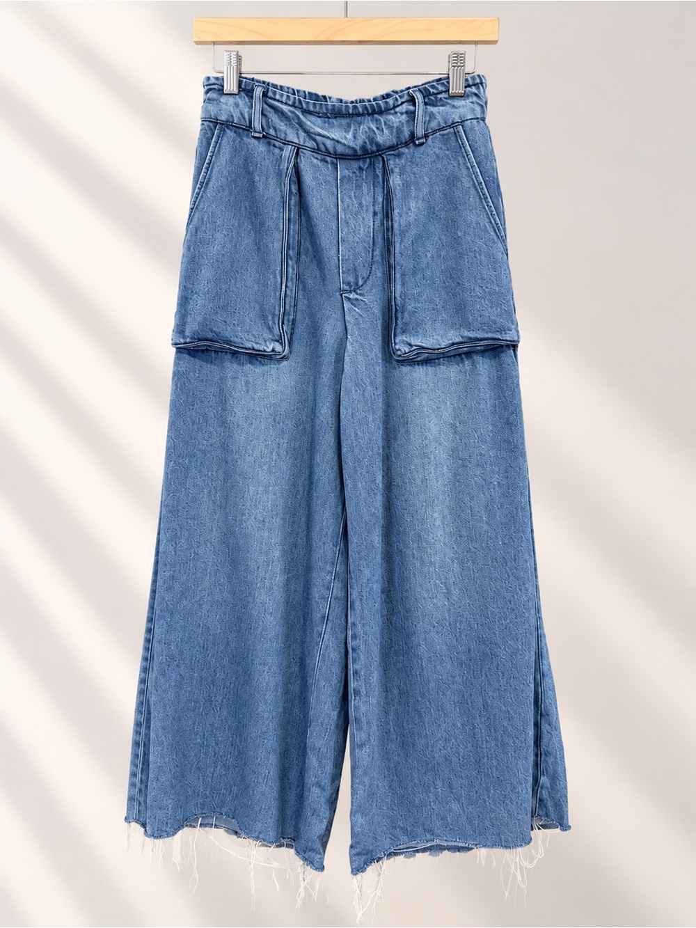 YFB Wide Leg Tencel Denim Pants Size S